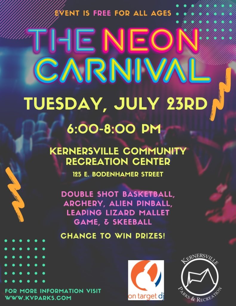 Neon Carnival Town of Kernersville